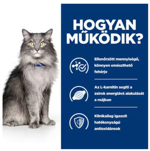 Hill's Prescription Diet l/d Liver Care száraz macskatáp  1.5 kg