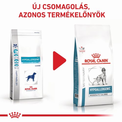 Royal Canin Hypoallergenic Moderate Calorie 23  7 kg