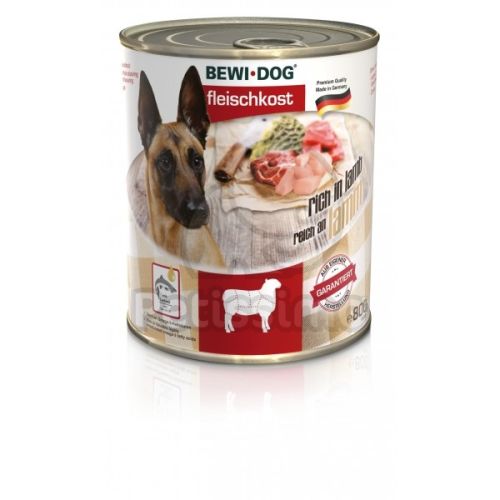 Bewi-Dog konzerv színhús bárányban gazdag  400 g