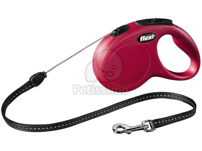 Flexi Classic S kötélpóráz különböző színben, 5 m  Fekete - 5 m
