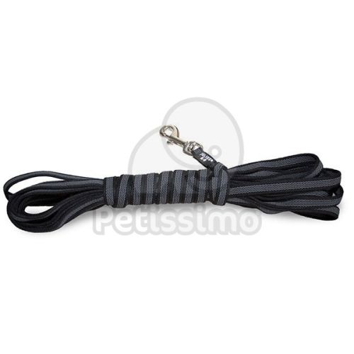 Julius-K9 gumírozott póráz, fekete / 14 mm  3 m