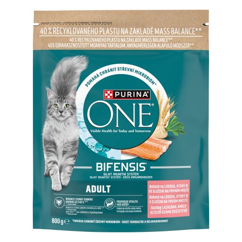 Purina ONE Bifensis Adult Salmon  0.8 kg