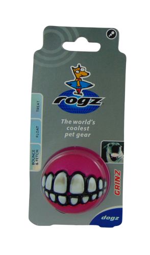 Rogz Grinz vigyori labda S  Pink 