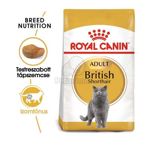 Royal Canin British Shorthair Adult - Brit rövidszőrű felnőtt macska száraz táp  400 g