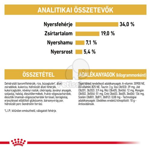 Royal Canin British Shorthair Adult - Brit rövidszőrű felnőtt macska száraz táp  400 g