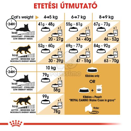 Royal Canin Maine Coon Adult - Maine Coon felnőtt macska száraz táp  400 g