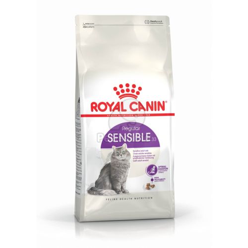 Royal Canin Sensible - érzékeny emésztésű felnőtt macska száraz táp  4 kg