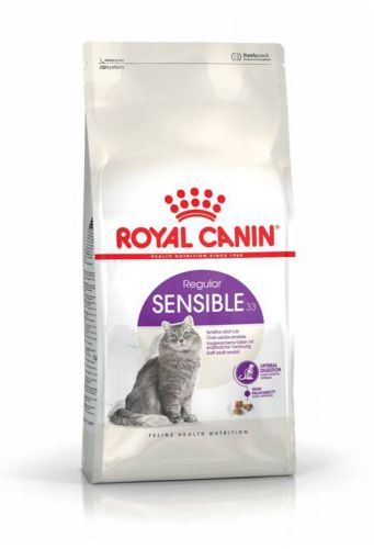 Royal Canin Sensible - érzékeny emésztésű felnőtt macska száraz táp  4 kg
