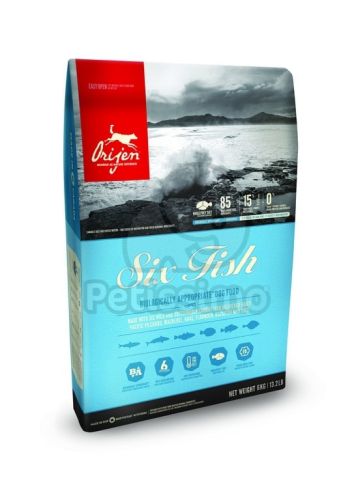 Orijen Six Fish - szárazeledel kutyáknak  6 kg
