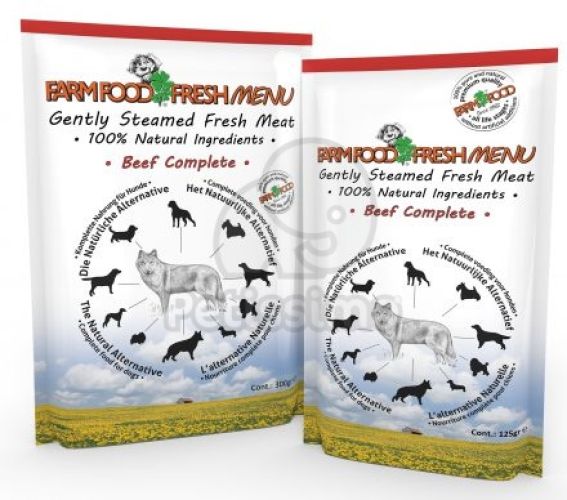 Farm Food Fresh Menu Teljes Értékű Marhahús  125 g