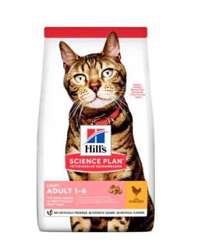 Hill's Science Plan Adult Light száraz macskatáp  3 kg