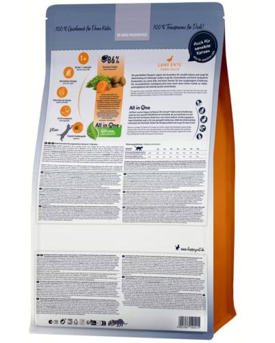 Happy Cat Culinary Adult Land Ente - Kacsa  4 kg
