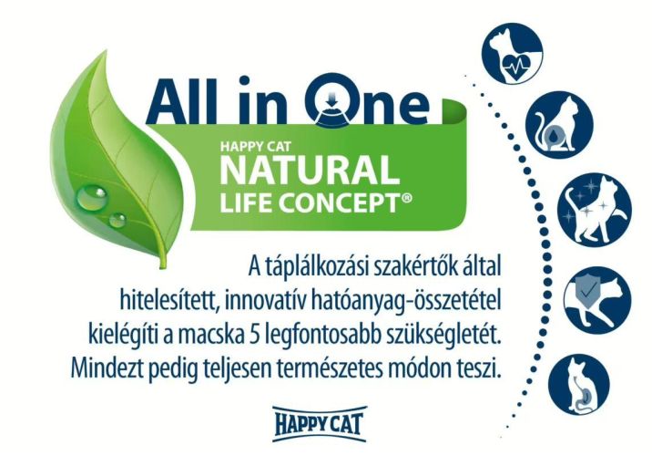 Happy Cat Senior Atlantik Lachs - Lazac  1.3 kg