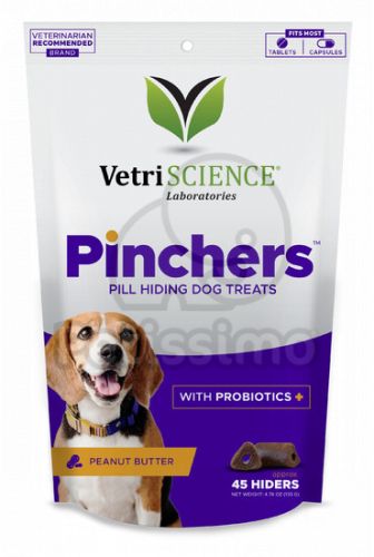 Vetri Science Pinchers tablettabeadó jutalomfalat - mogyoróvajas  45 db
