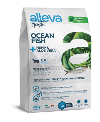Alleva Holistic Adult Cat Ocean Fish  400 g