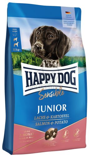 Happy Dog Sensible Junior Lachs & Kartoffel  4 kg