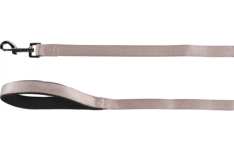 Flamingo Abbi póráz - taupe 1,5 cm x 130 cm   1 db