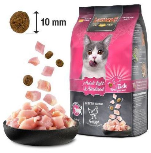 Leonardo Adult Light & Sterilised baromfihússal  0.3 kg
