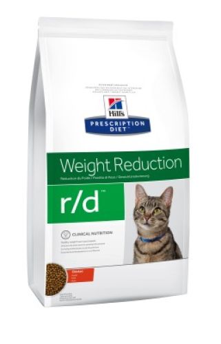 Hill's Prescription Diet r/d Weight Reduction száraz macskatáp  5 kg