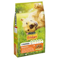 Friskies száraz kutyaeledel - Balance csirke és marha zöldséggel  10 kg