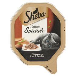 Sheba Sauce Spéciale alutálkás eledel pulykaragu-zöldség 22 x  85 g