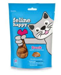 Mark&Chappell Feline Happy Crunchy & Creamy Bites - Duck  60 g