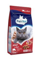 PreVital száraz eledel marhával  1.4 kg
