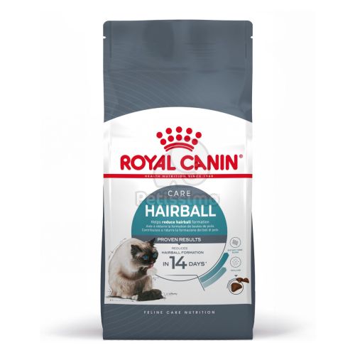 Royal Canin Hairball Care - száraz táp felnőtt macskák részére a szőrlabdák könnyebb eltávozásáért  2 kg