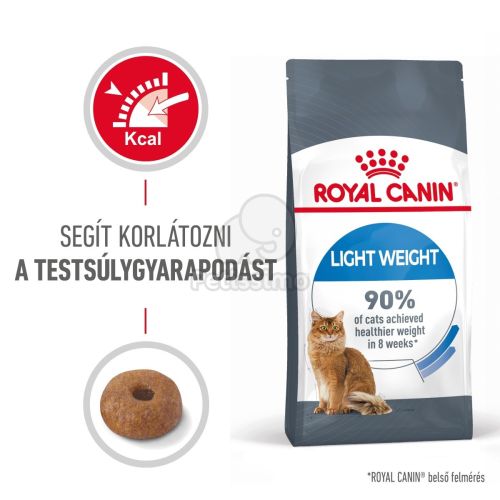 Royal Canin Light Weight Care - száraz táp felnőtt macskák részére az ideális testsúly eléréséért  400 g