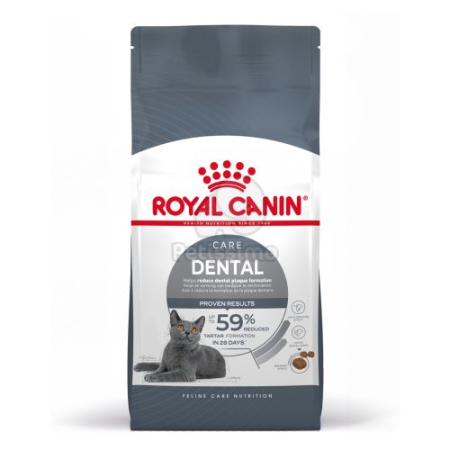 Royal Canin Dental Care - száraz táp felnőtt macskák részére a fogkőképződés csökkentéséért  8 kg