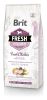 Brit Fresh Puppies & Junior Dogs Healthy Growth - Csirke és burgonya  12 kg