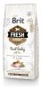 Brit Fresh Overweight & Senior Dogs Fit & Slim - Pulyka és borsó  12 kg