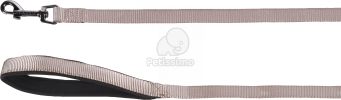 Flamingo Abbi póráz - taupe 1,5 cm x 130 cm   1 db