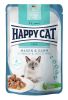 Happy Cat pouch szósz sensitive stomach&intestines macskák részére 20 x  85 g
