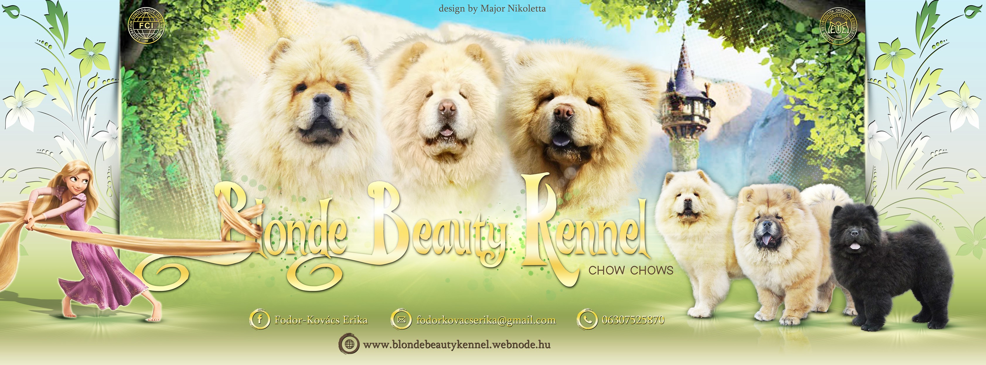 csau csau kennel plakátja